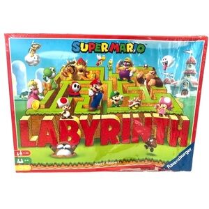 Super Mario Labyrinth Board Game | Moving Maze Family Game *BOX DAMAGE*